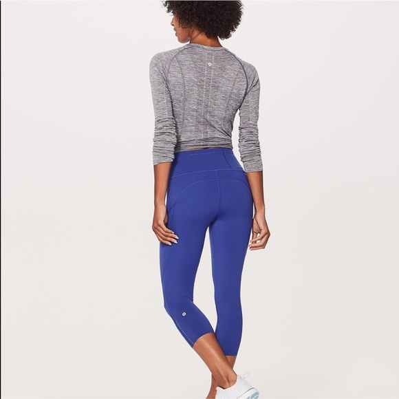 lululemon athletica Pants - Lululemon fast and free crop II. Size 6